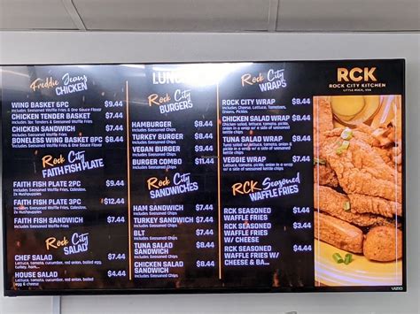 kitchen city menu|rock city kitchen menu.